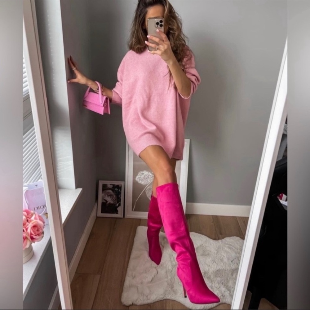 Zara Oversized Soft knit Sweater - Picture 4 of 7